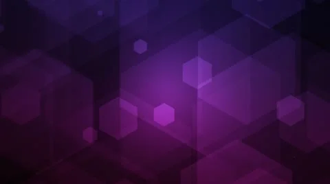 Hexagonal lights Stock Footage 12561896