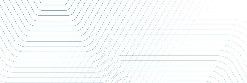 Hexagonal lines abstract futuristic tech background イラスト素材