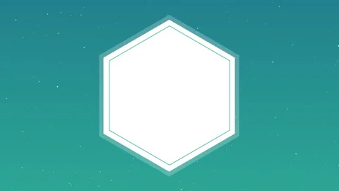 Hexagonal logo background 스톡 동영상 151789662