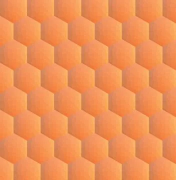 Hexagonal low poly background Stock Illustration