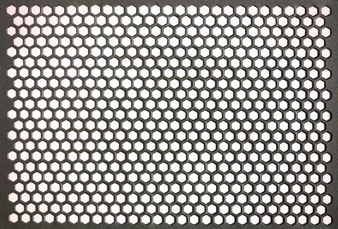 Hexagonal mesh wire mesh Foto stock