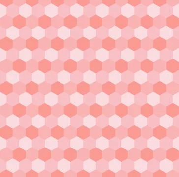 Hexagonal mosaic Stock Illustration