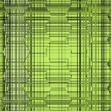 Hexagonal ornamental background. Abstract template for carpet in green colors 스톡 일러스트