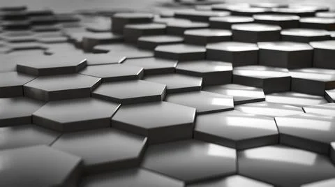 Hexagonal pattern, abstract background texture concept Stock Illustration