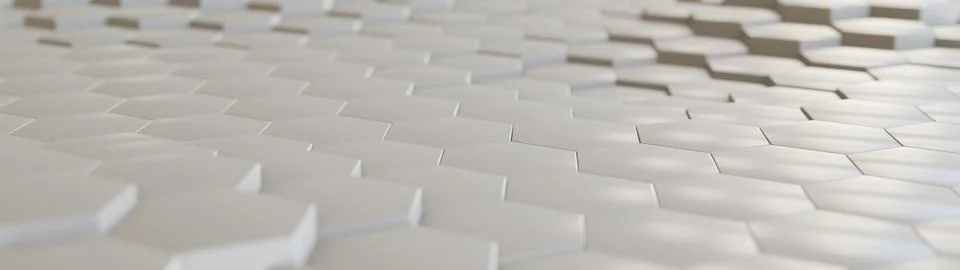 Hexagonal pattern, abstract background texture concept Stock Illustration