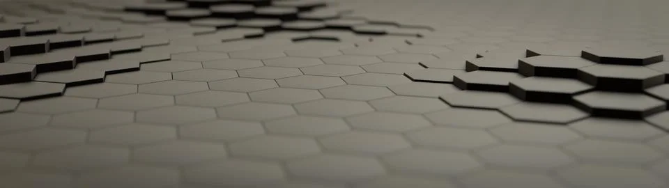 Hexagonal pattern, abstract background texture concept Stock Illustration