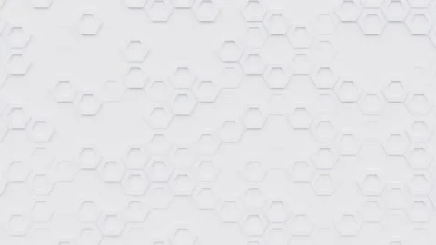 Hexagonal pattern with honeycomb shapes, hexagons animated abstract background Stock Footage 162120066