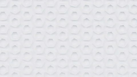 Hexagonal pattern with honeycomb shapes, hexagons animated abstract background Video stock 162120067