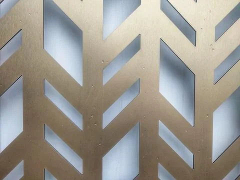 Hexagonal pattern Stock Photos