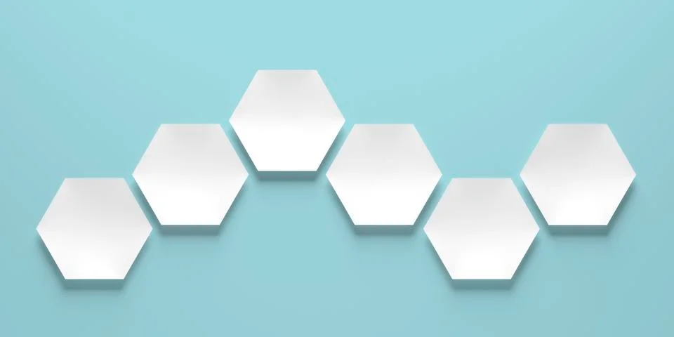 Hexagonal pattern with technical structure - Illustration Stock Illustration