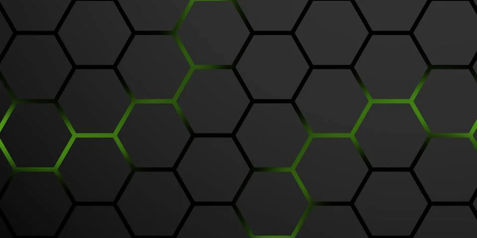 Hexagonal pattern in technical structure - Illustration hexagonal pattern ... Stock Photos