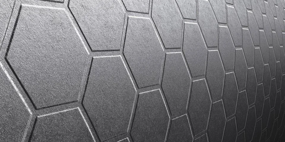 Hexagonal pattern in technical structure - Illustration hexagonal pattern ... Stock Photos