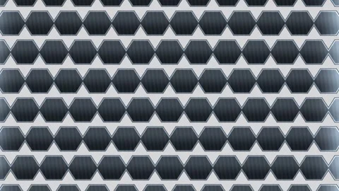 Hexagonal prism pattern background for seamless looping Stock Footage 341708222