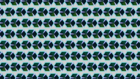 Hexagonal Prism Pattern Background Seamless Loop Stock Footage 341709359