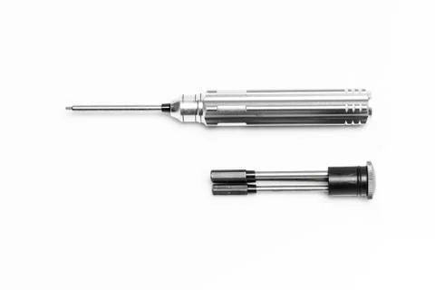 Hexagonal screwdriver Stock Photos