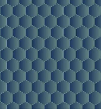 Hexagonal seamless Stock Illustration