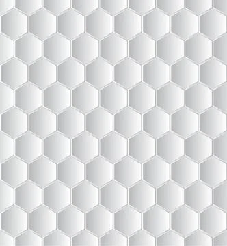 Hexagonal seamless Stock Illustration