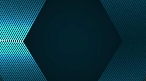 Hexagonal Shape Geometry Background Design Stock Illustration