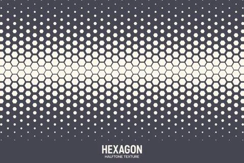 Hexagonal Shapes Vector Geometric Technology Extreme Sports Abstract Background Stock Illustration