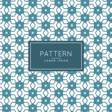 Hexagonal star pattern shape background Stock Illustration