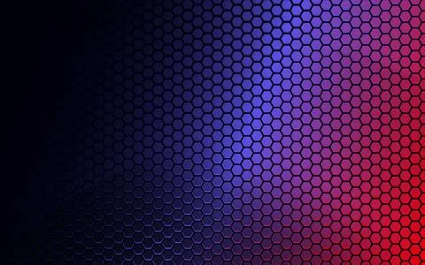 Hexagonal technology pattern background Stock Illustration