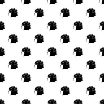 Hexagonal tent pattern seamless 库存插图