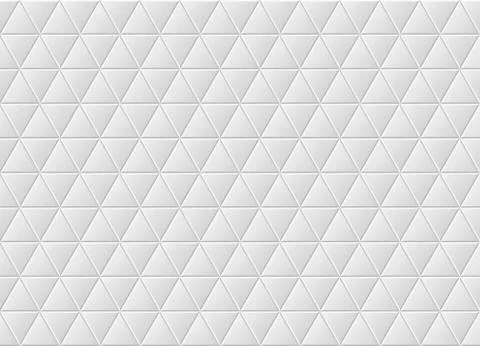 Hexagons and Triangles Seamless Pattern. Vector Geometric Abstract Background Stock Illustration