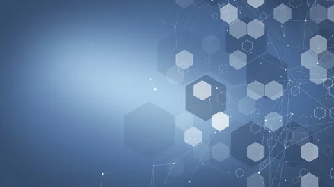 Hexagons Background Stock Footage 166915837