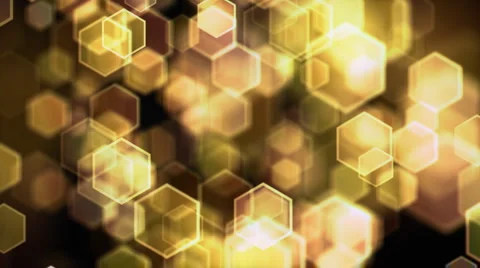 Hexagons defocus Stock Footage 3899268