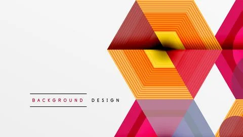 Hexagons, diamonds pattern. Geometric repeating hexagon background イラスト素材