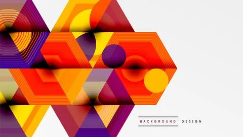 Hexagons, diamonds pattern. Geometric repeating hexagon background イラスト素材