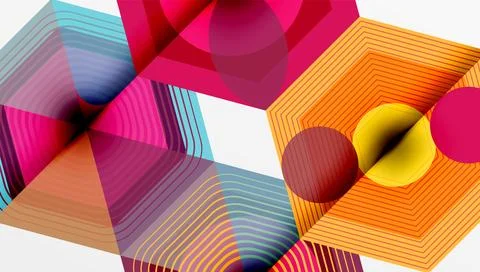 Hexagons, diamonds pattern. Geometric repeating hexagon background Illustrazione stock