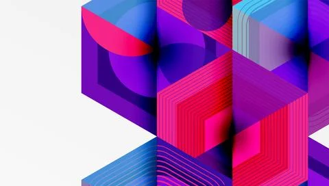 Hexagons, diamonds pattern. Geometric repeating hexagon background イラスト素材
