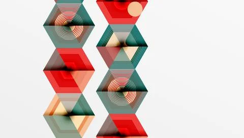 Hexagons, diamonds pattern. Geometric repeating hexagon background イラスト素材
