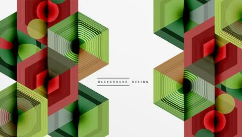 Hexagons, diamonds pattern. Geometric repeating hexagon background イラスト素材