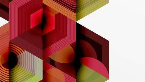 Hexagons, diamonds pattern. Geometric repeating hexagon background Illustrazione stock