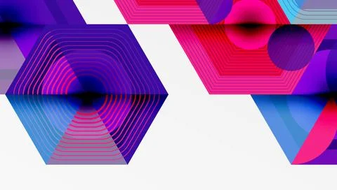 Hexagons, diamonds pattern. Geometric repeating hexagon background イラスト素材