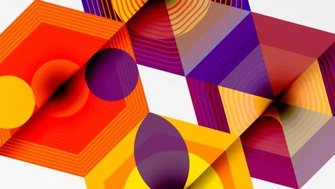 Hexagons, diamonds pattern. Geometric repeating hexagon background イラスト素材