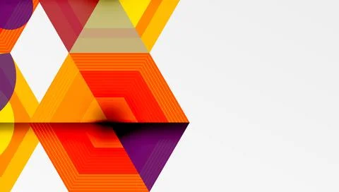 Hexagons, diamonds pattern. Geometric repeating hexagon background 스톡 일러스트