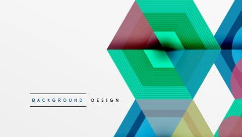 Hexagons, diamonds pattern. Geometric repeating hexagon background 스톡 일러스트