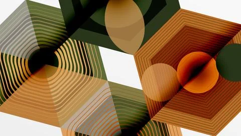 Hexagons, diamonds pattern. Geometric repeating hexagon background イラスト素材