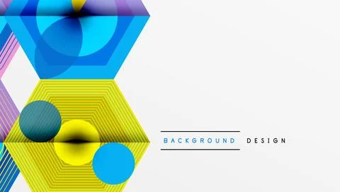 Hexagons, diamonds pattern. Geometric repeating hexagon background 스톡 일러스트