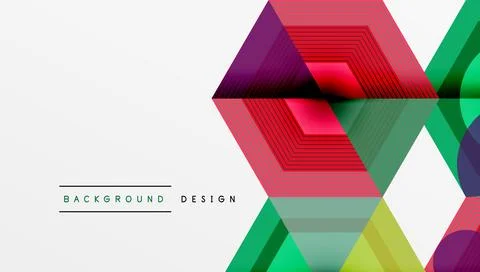 Hexagons, diamonds pattern. Geometric repeating hexagon background Stockillustratie