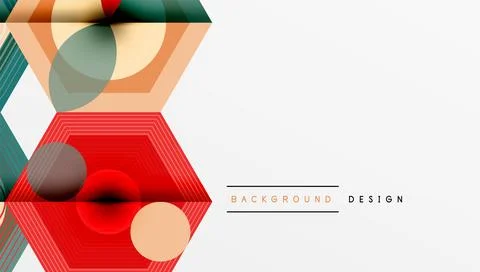 Hexagons, diamonds pattern. Geometric repeating hexagon background Stock Illustration