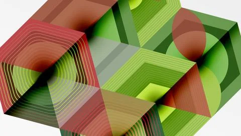 Hexagons, diamonds pattern. Geometric repeating hexagon background Stock Illustration