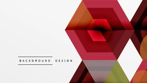 Hexagons, diamonds pattern. Geometric repeating hexagon background Stock Illustration