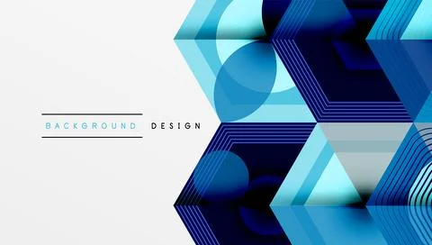 Hexagons, diamonds pattern. Geometric repeating hexagon background イラスト素材