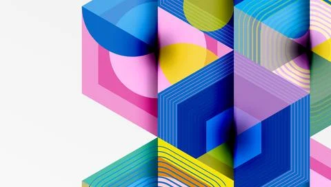 Hexagons, diamonds pattern. Geometric repeating hexagon background イラスト素材