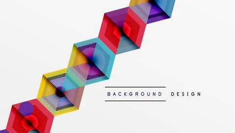 Hexagons, diamonds pattern. Geometric repeating hexagon background 스톡 일러스트