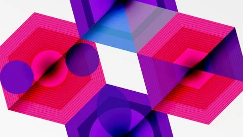 Hexagons, diamonds pattern. Geometric repeating hexagon background 스톡 일러스트